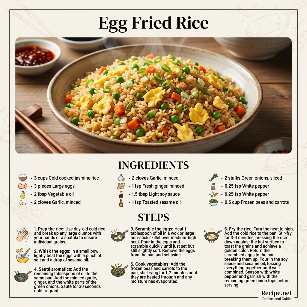 Egg Fried Rice Infographic