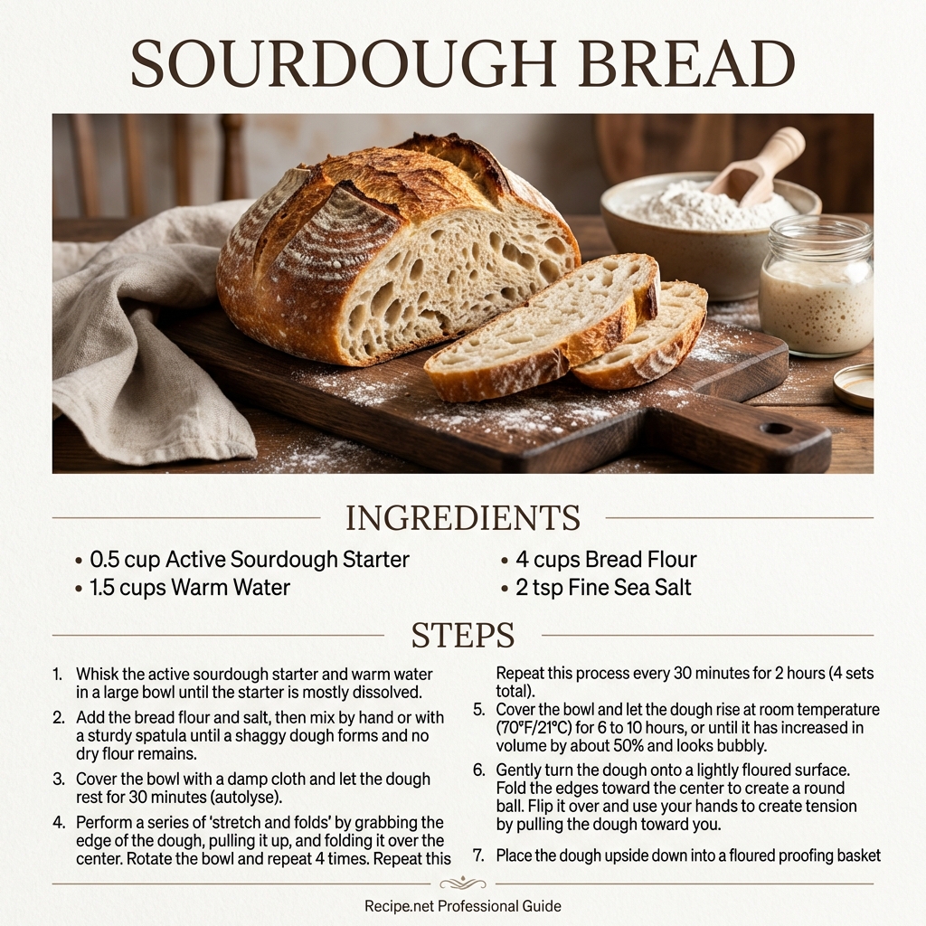 Sourdough Bread Infographic