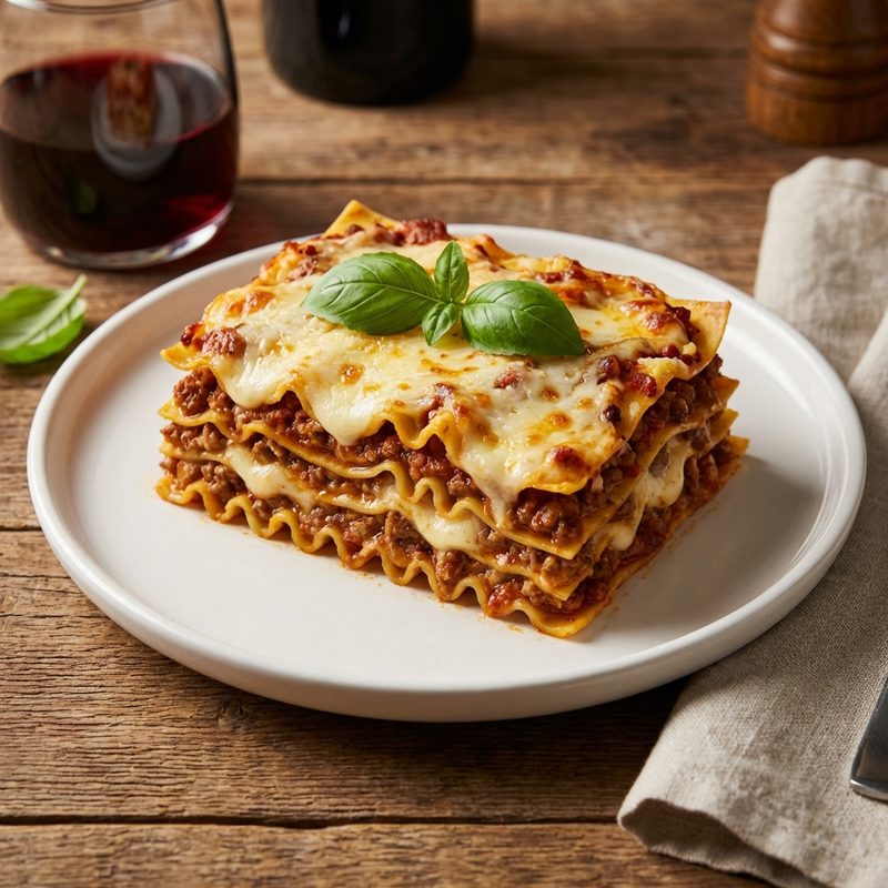 Classic Beef Lasagna