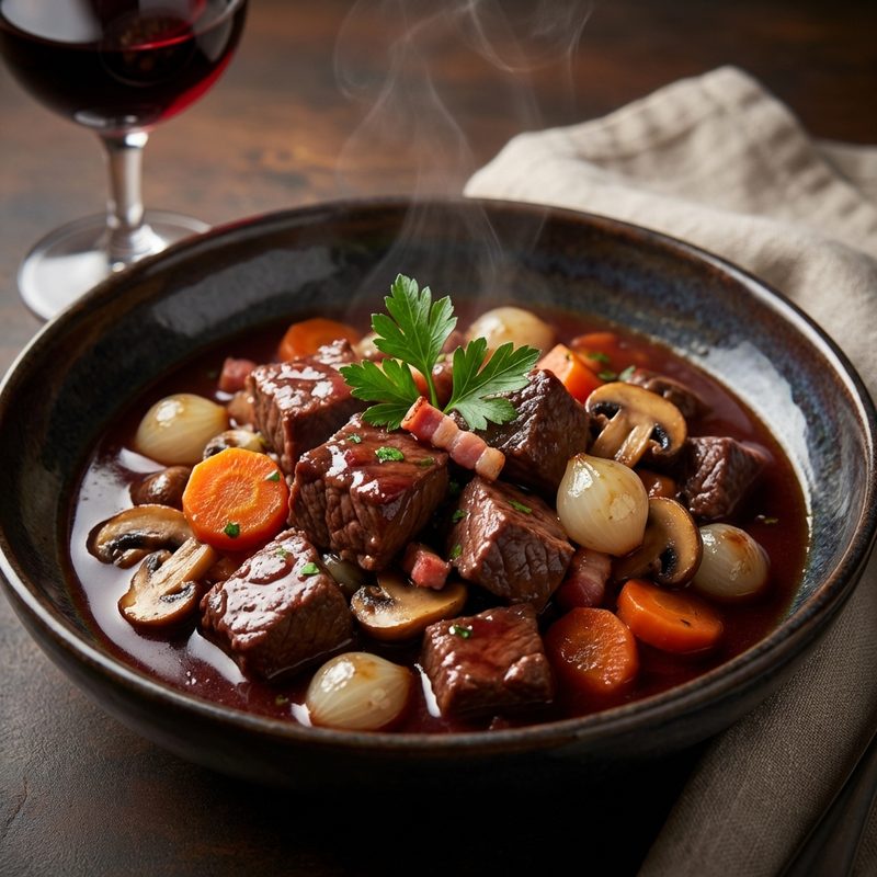 Classic Beef Bourguignon