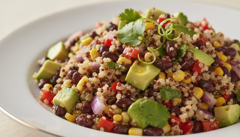 Quinoa And Black Bean Salad