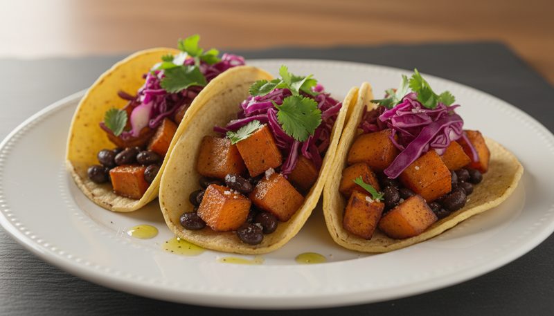 Roasted Sweet Potato Tacos