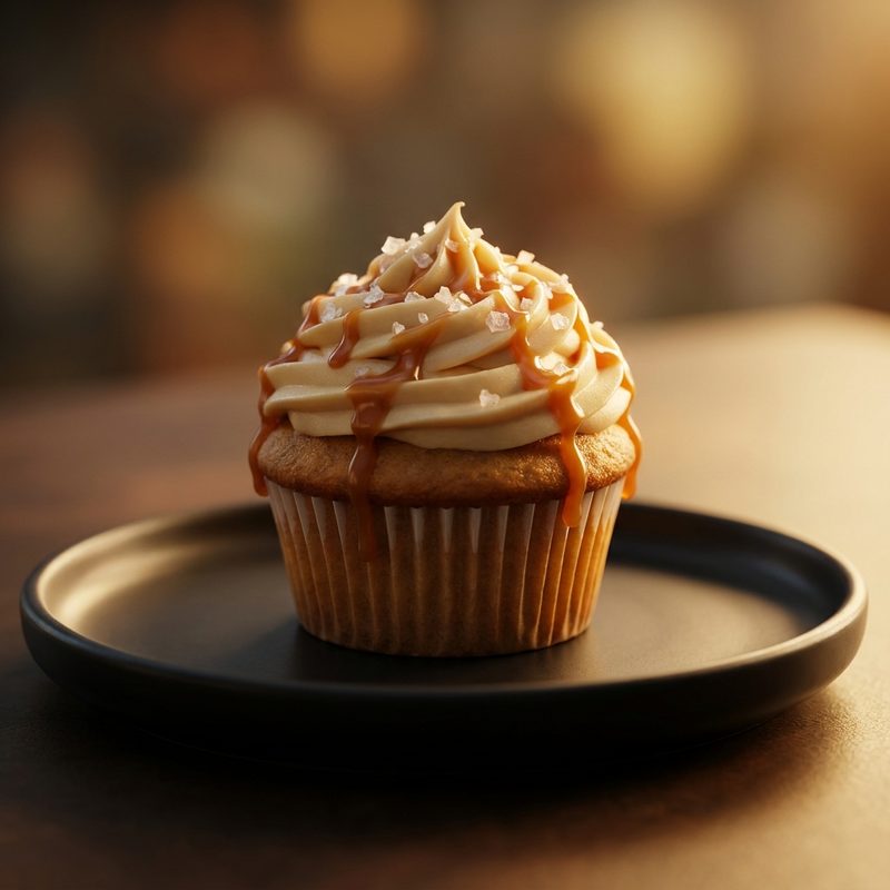 Salted Caramel Cupcake