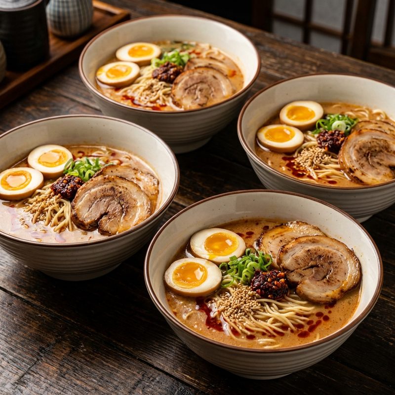 Tamago Spicy Tonkotsu Ramen